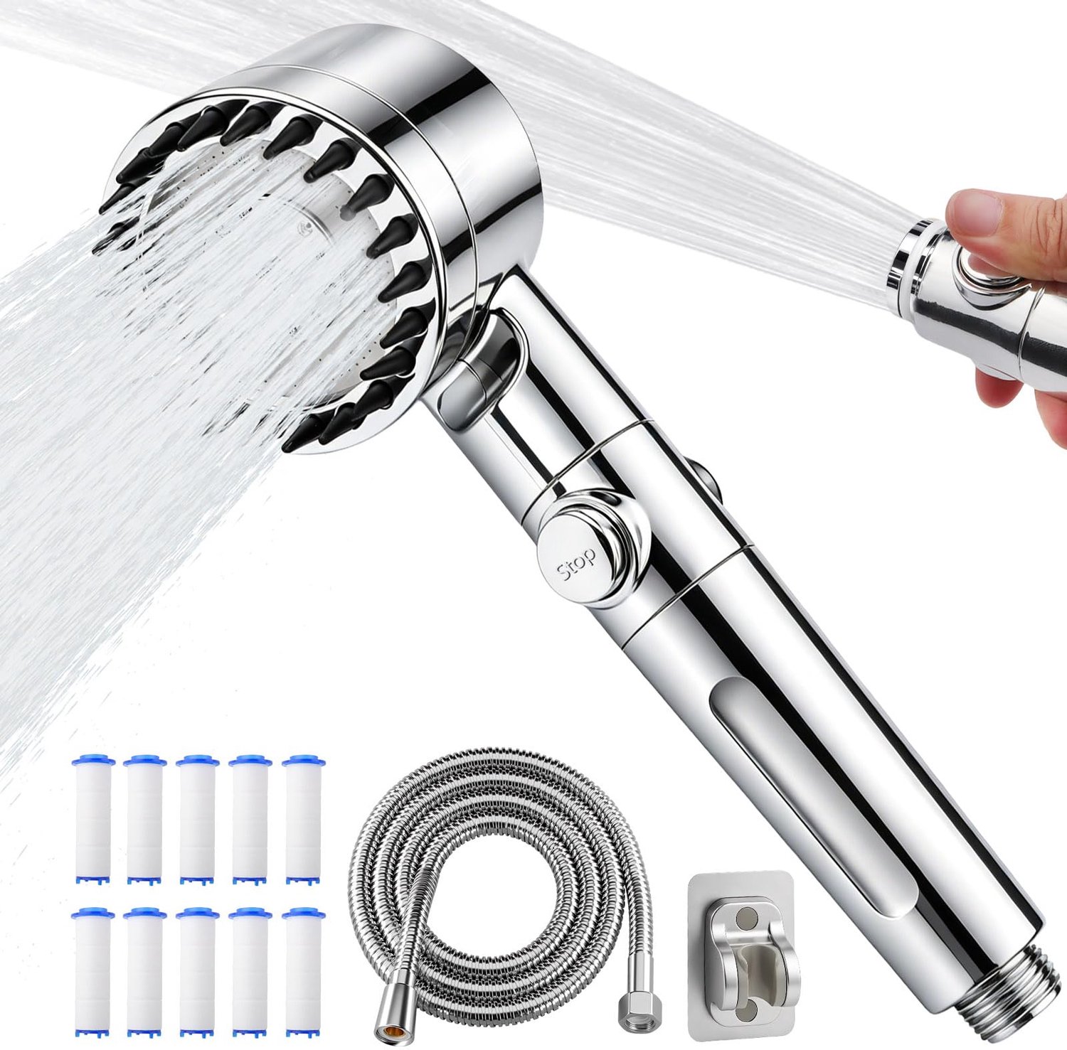 Vitashower Douchekop met 10 Filters en Hoge Druk