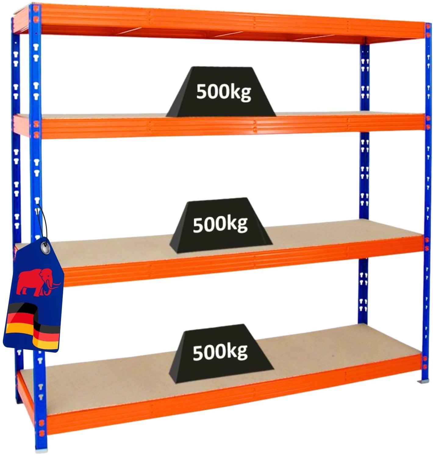 Heavy Duty Plankenkast Rhino EXTRA WIDE 180 x 200 x 60 cm