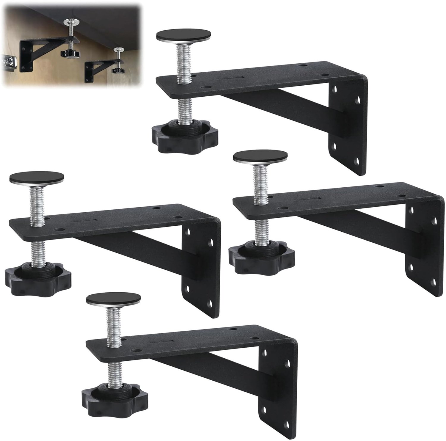 Set van 4 Onderbouw Wastafelsupports