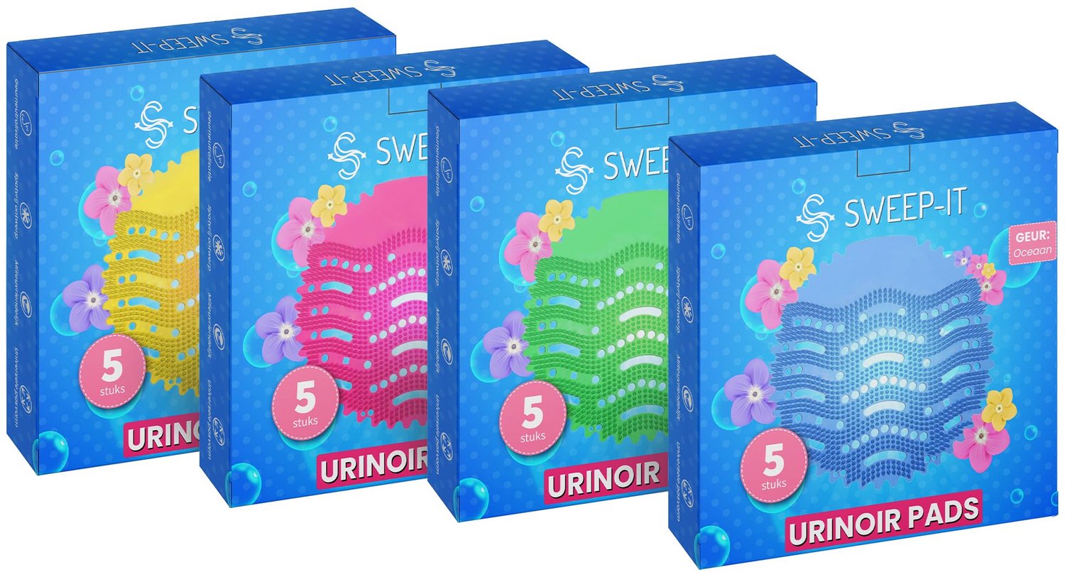 Urinal Matten Mix van Geuren - 20 Stuks