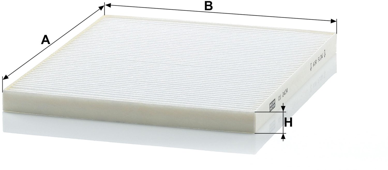 CU 2434 Cabineluchtfilter - CARS + TRANSPORTERS