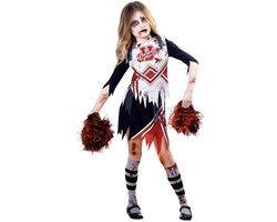 Dead Cheerleader-kostuum Volwassenen Vrouwen Zie afbeelding Halloween en Horror Maat 116