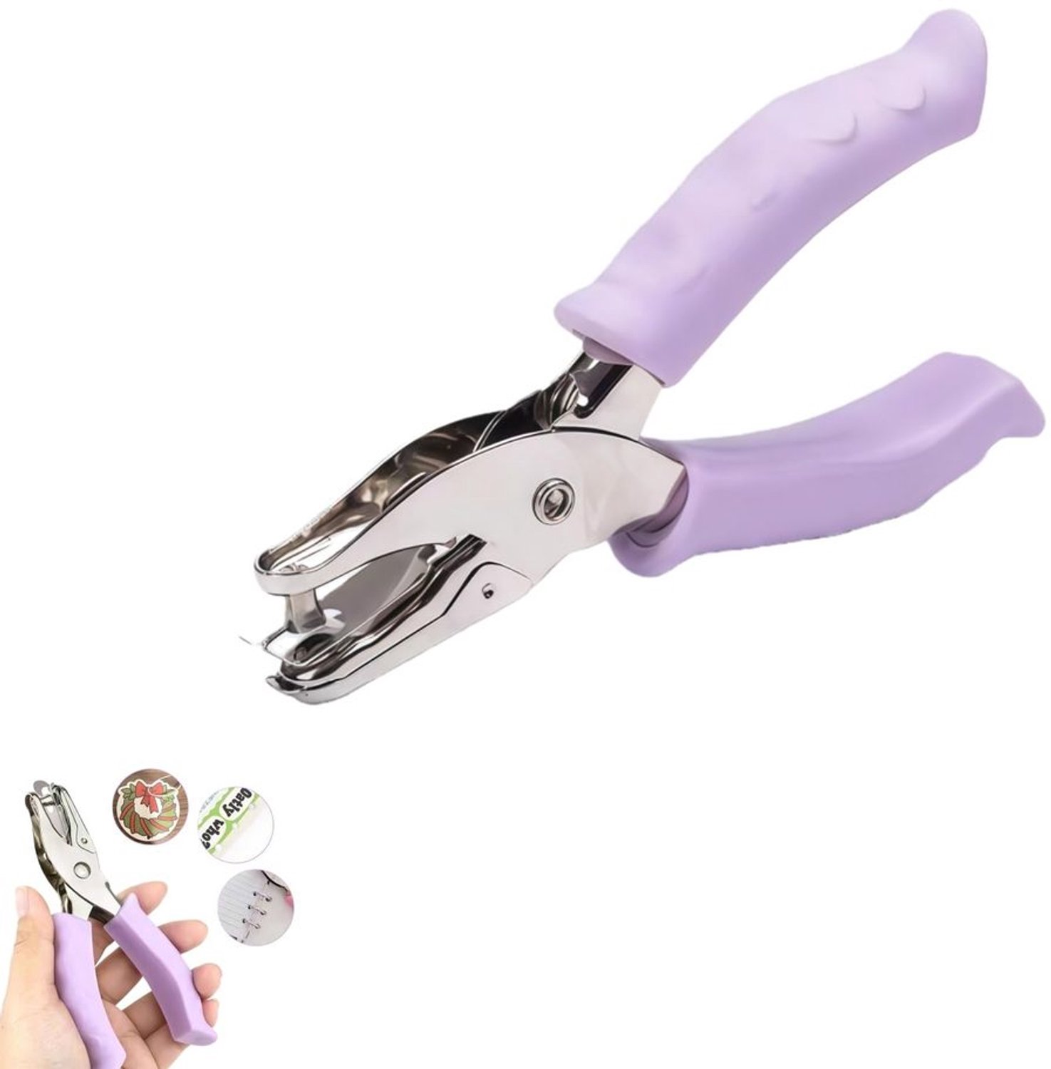 Handmatige Papierpons met 6mm Gat