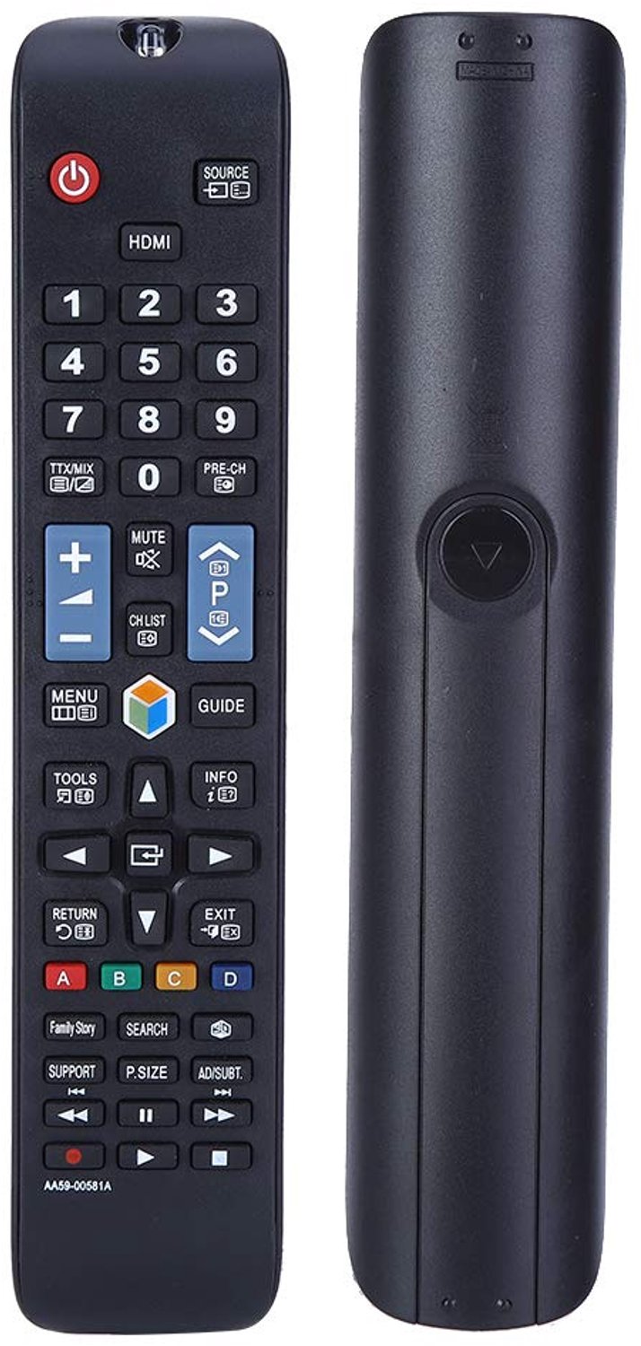 Universele Afstandsbediening - Smart TV - Compact en gebruiksvriendelijk - 23 x 6 x 2 cm - Voor LCD LED TV - Geen programmering nodig - G...