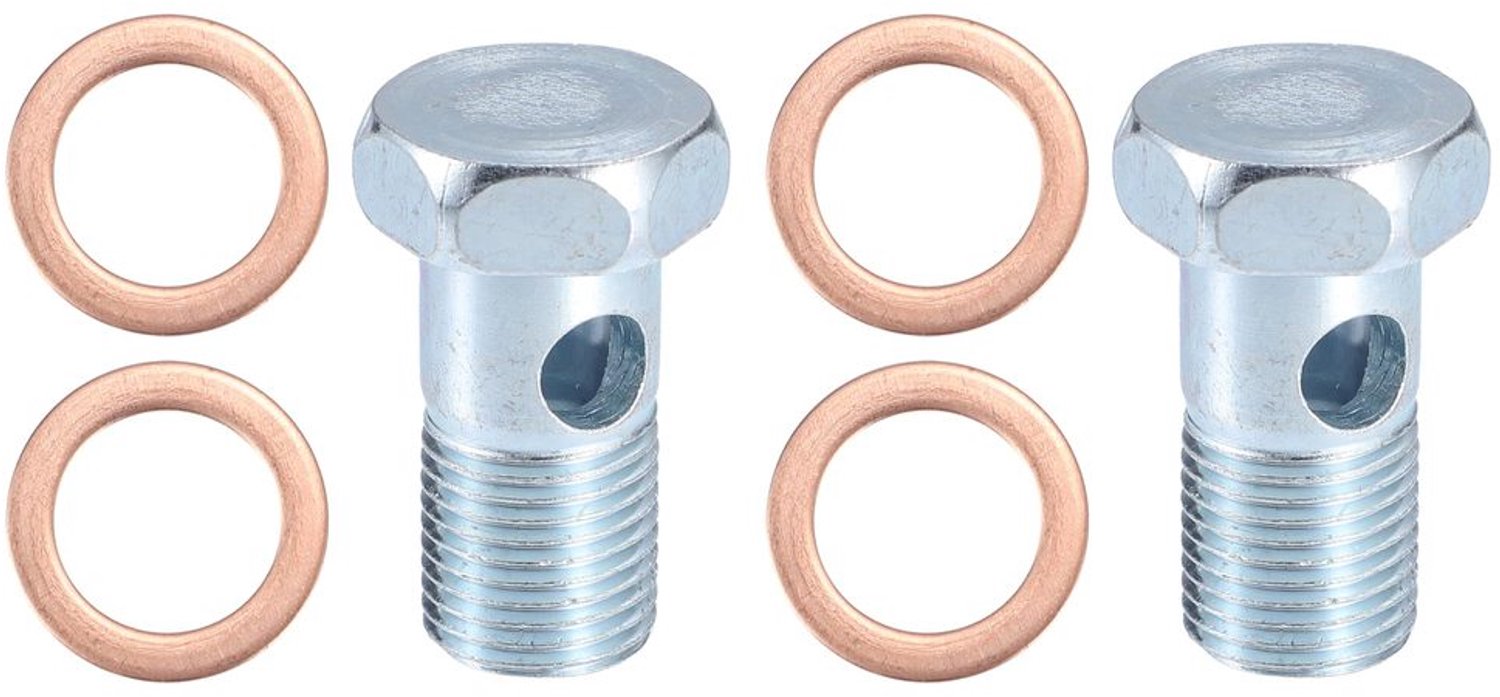 Schroeven Set 38mm Lengte - Motorfiets Holle Schroeven - Zilveren Kleur - 6 Stuks - Precisiebewerkt - Duurzaam Metaal - Motorfiets Bouten