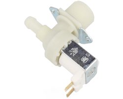 1-weg magneetventiel 90° voor wasmachine, reserveonderdeel compatibel met referenties 25686057-481928128225 - 481981729014-481981729021 - 481981729326-55X8392