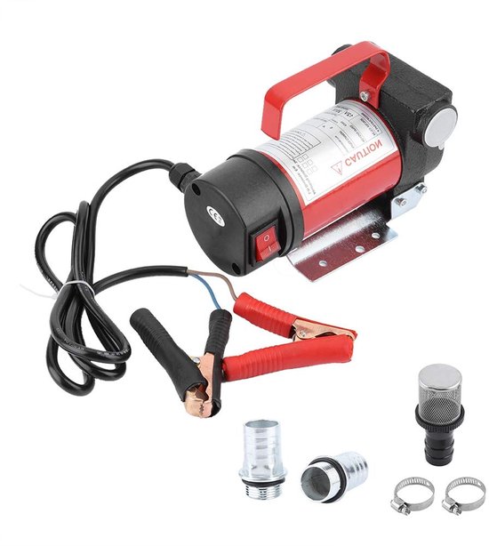 Elektrische brandstoftransmissiepomp, 12 V, 40 L/min, draagbare brandstofpomp voor zelfaanzuigende auto, elektrische pomp — afbeelding 2