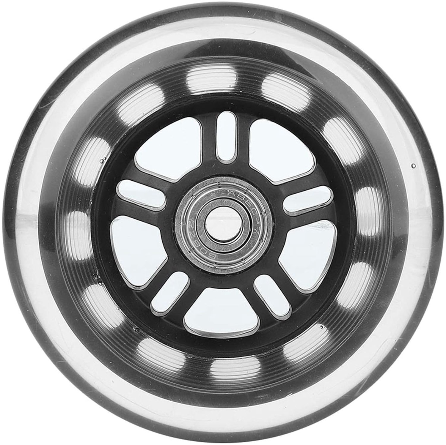 Caster Wielen 4" - Zwenkwielen Set van 4 - PU Materiaal - ABEC-7 Lager 608ZZ - Voor Kleine Karren - Buitendiameter 100mm