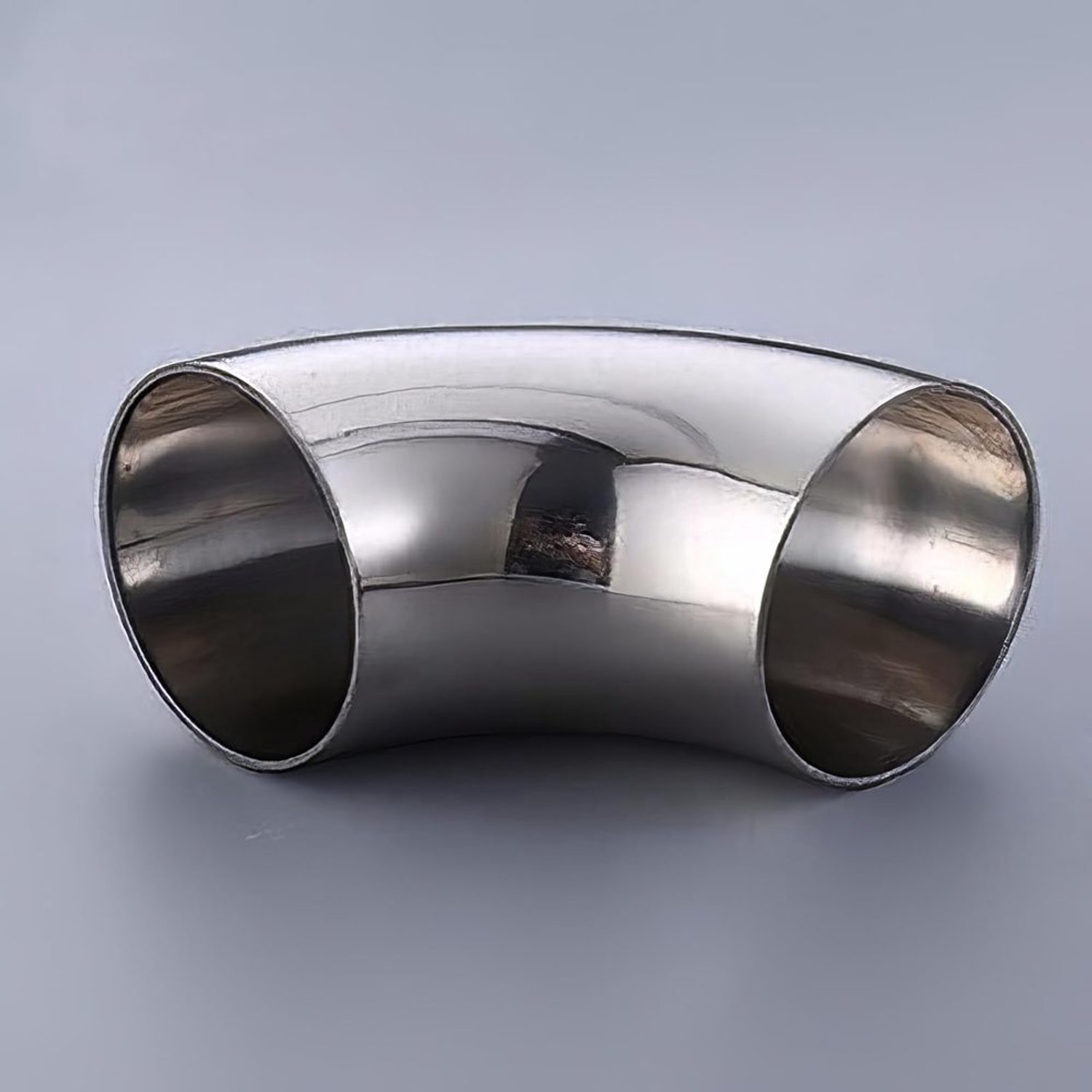 Uitlaatpijp Elleboogstuk 90 Graden - Roestvrij Staal - 2 Inch/51 mm - Lasbare Fitting - Dikte 1,2 mm - Hoge Kwaliteit - Uitlaatfitting