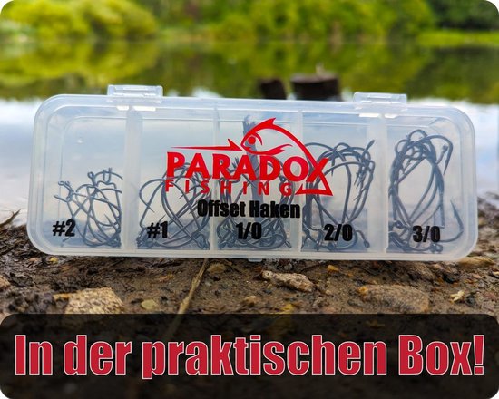 Premium Offset Hakenset voor Vissen, 45 Stuks — afbeelding 3