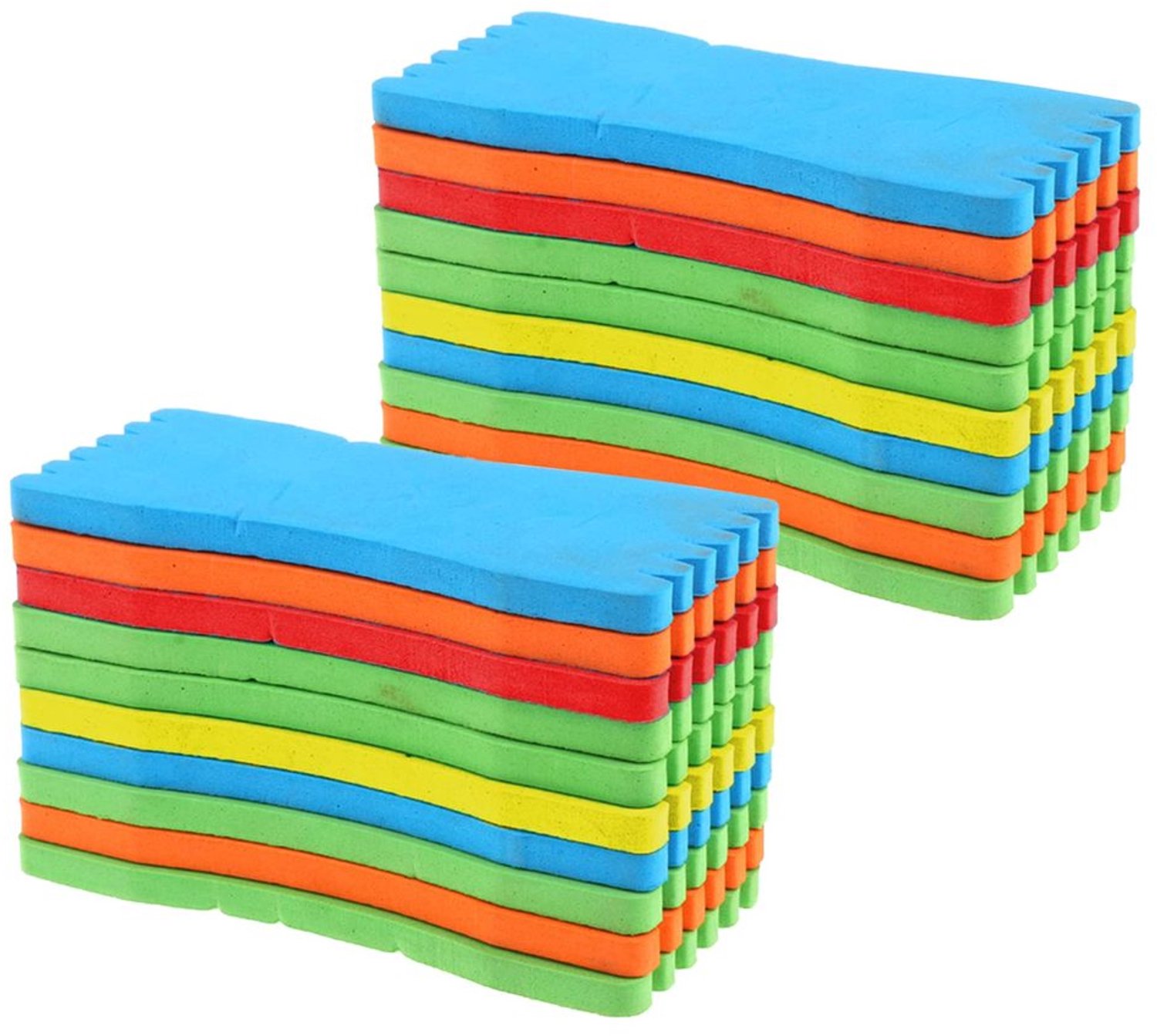 Schuim Vislijn Plaat 20 Stuks - Schuim Wikkeling Planken - Vislijn Rollers - Lichtgewicht en Sneldrogend - 5,51 x 2,36 Inch - Beschermt Haken en Lijnen - Vislijnhouder