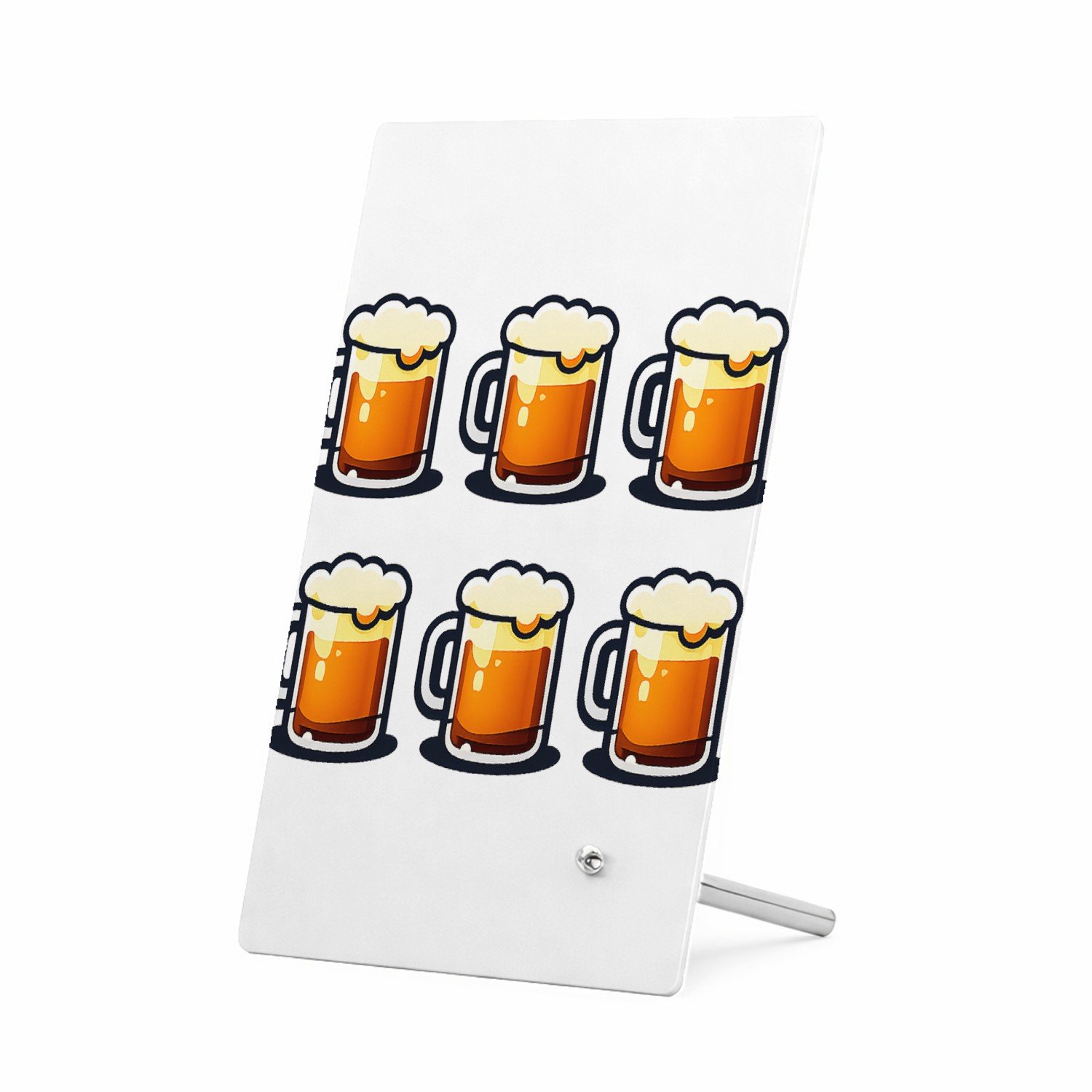 Mr Cadeautjes Glasframe 11 x 16 - design Een vergelijkbare humoristische woordspeling, maar met een a | cadeau Wit