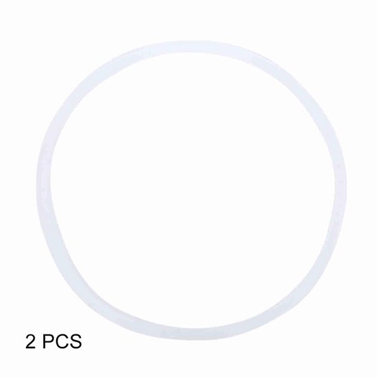 Blenderafdichting - Siliconen O-ring - 2 stuks - 9,5 x 0,5 cm — afbeelding 5