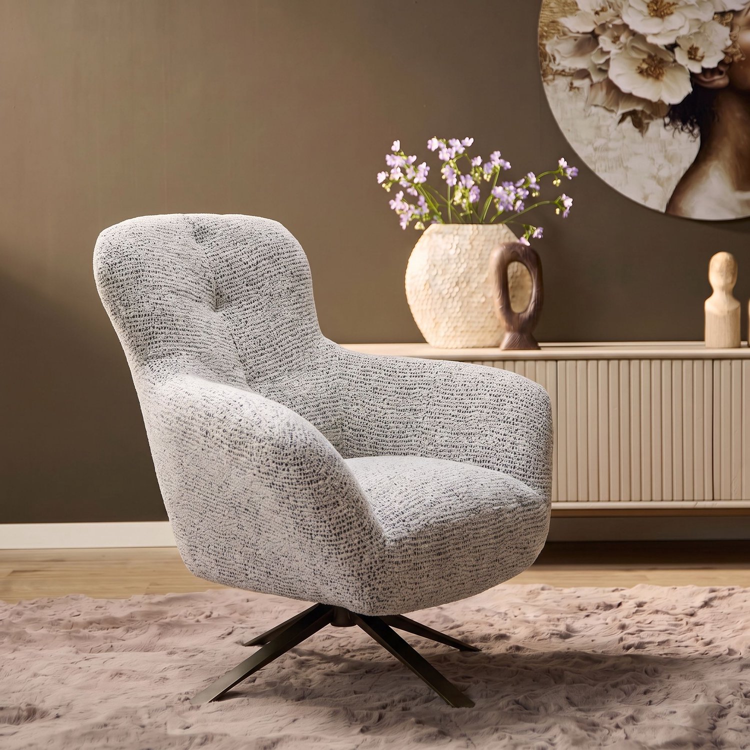 Starfurn Fauteuil Nena - Beige