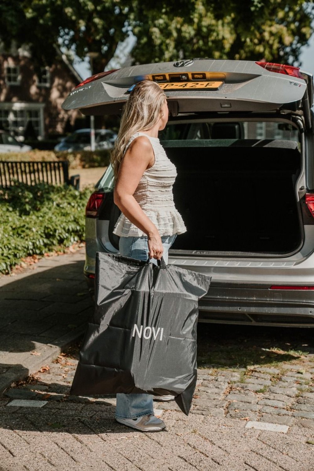 Novi Baby Morris I-Size Autostoel - Dark Taupe - Inclusief Draagtas – foto 5
