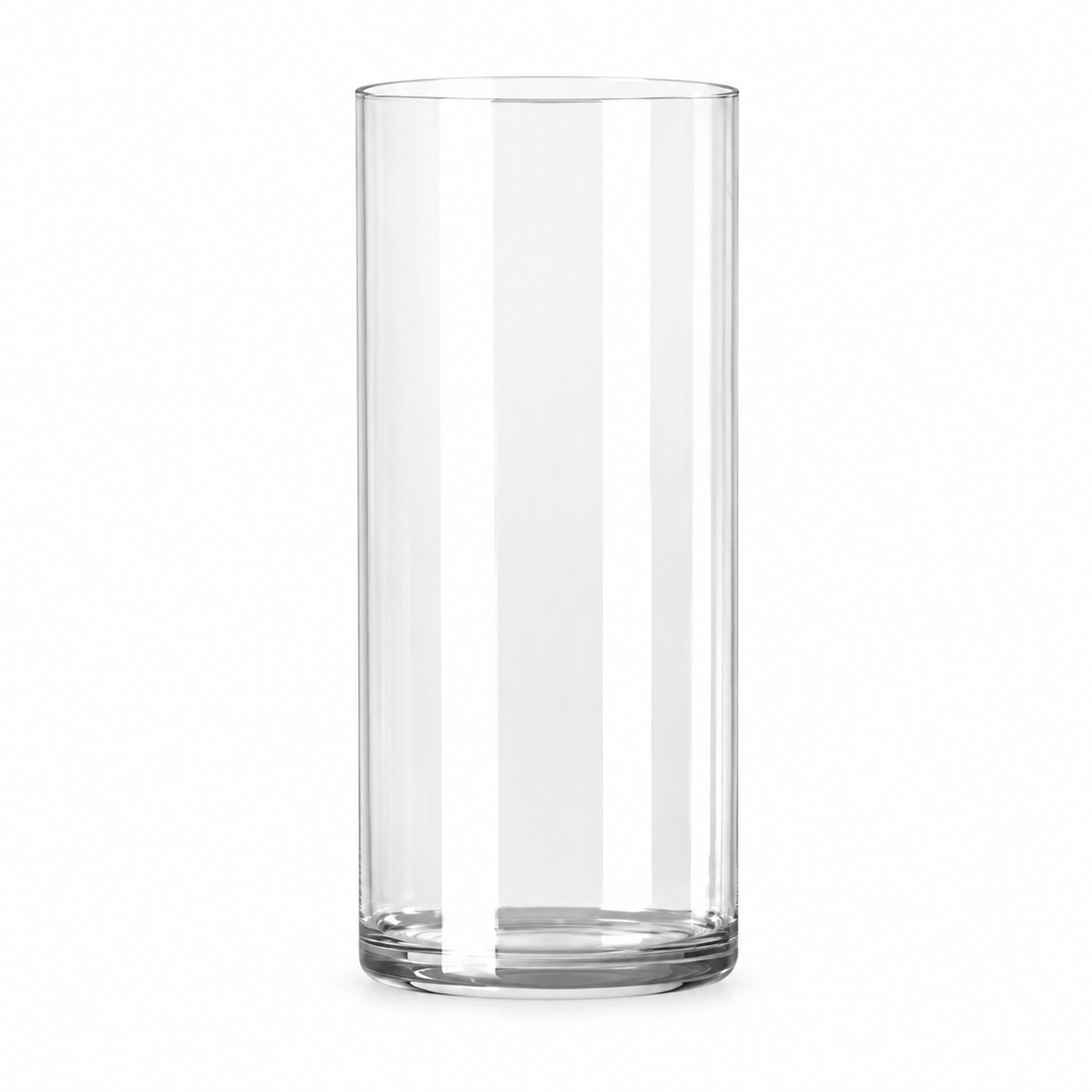 SWGOTA Transparante acryl vaas - cilindervorm - opening 15 cm, hoogte 20 cm - voor bloemschikken