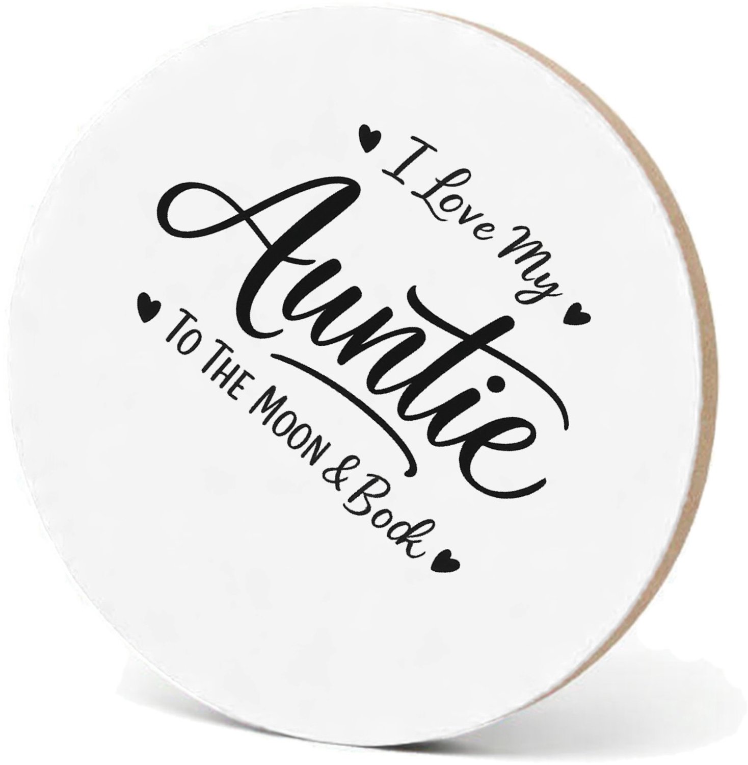 Mr Cadeautjes MDF fotolijst - design Een compacte typografische cadeauboodschap met een speelse h | cadeau Wit