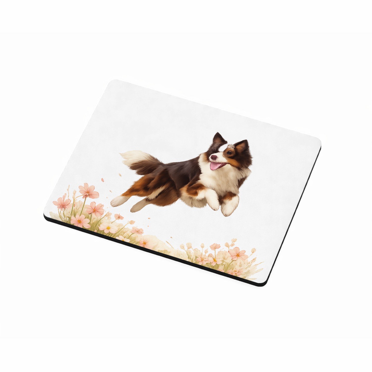 Mr Cadeautjes MDF magnetische fotolijst 9 x 7 - design Een krachtige, dromerige dierenprint met één hoofdfiguur in | cadeau Wit