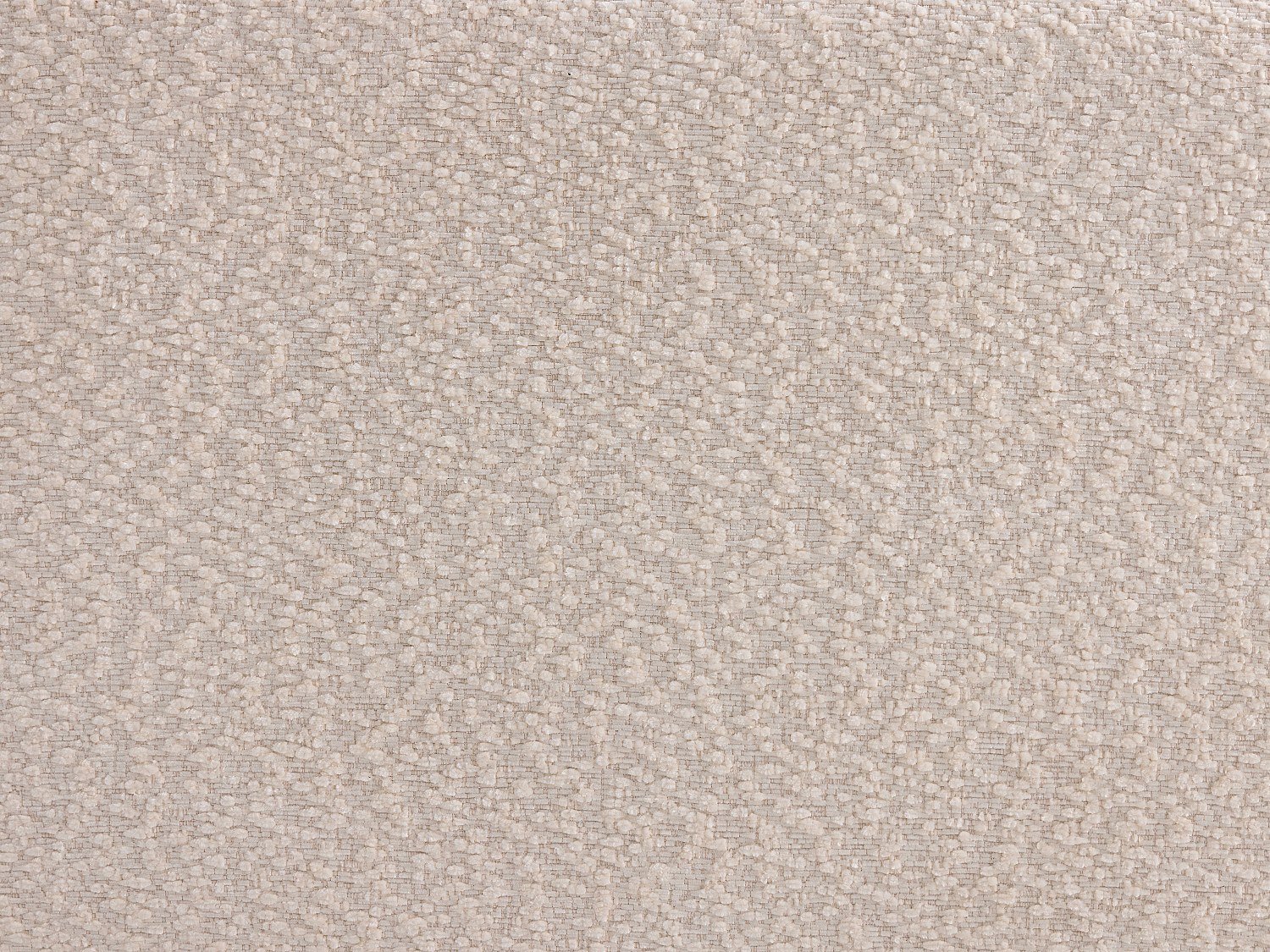 Vente-unique Hoekfauteuil in beige chenillestof TORISO