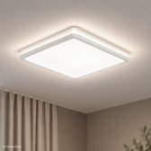 B.K.LICHT - LED Plafonniére - dimbaar - met indirect licht - led paneel - l: 29.3cm - 4.000K - 18W