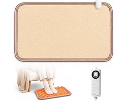 Elektrische Voetenwarmer - 30x50 cm - Verwarmingsmat - Verwarmde Vloermat - Warmtemat Voet