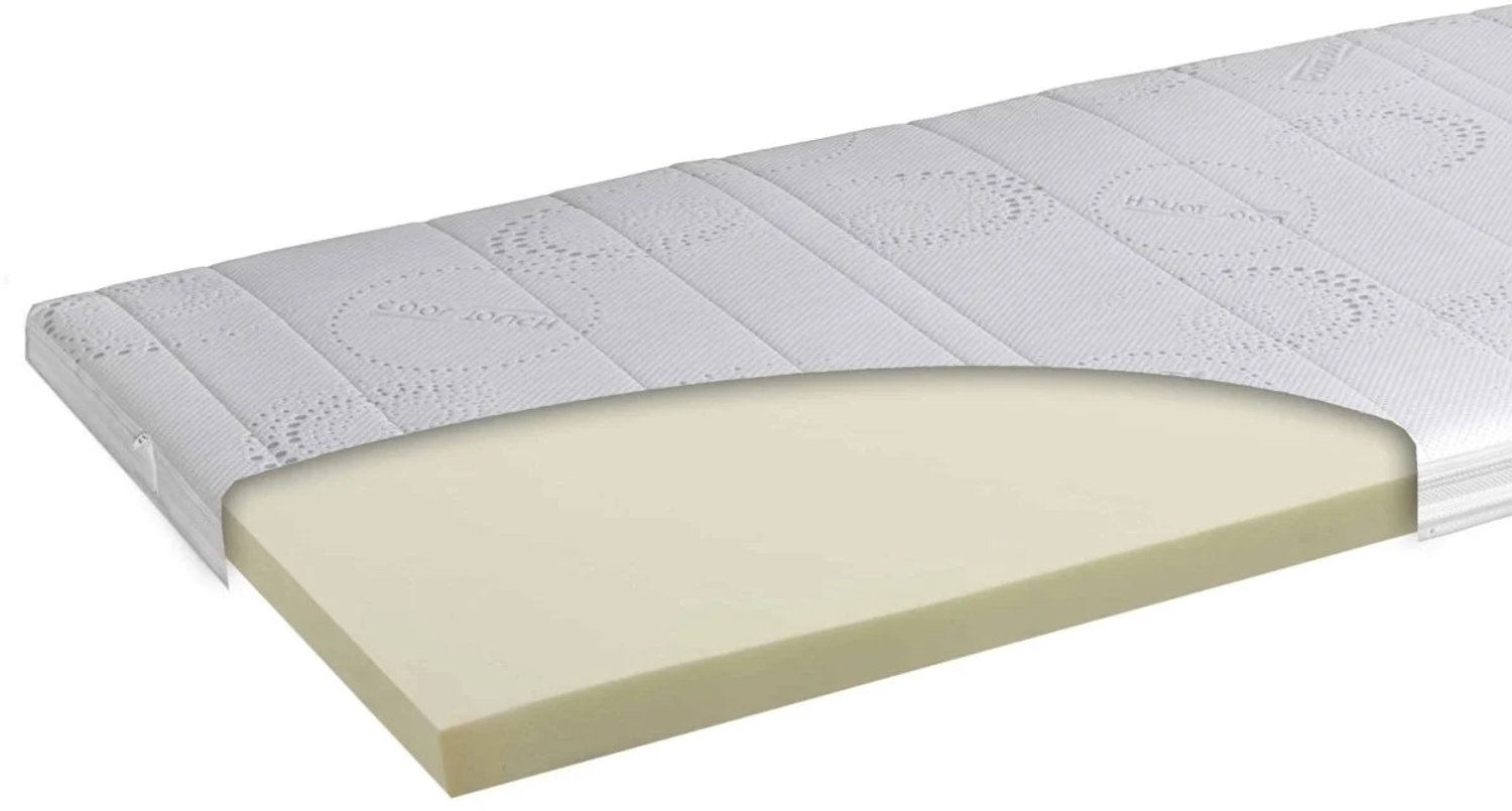 Mörgenn Laurent Topper met Split - Luxe Hotel Topmatras - HY35 Hybride Schuim - 7cm - 180x220 cm