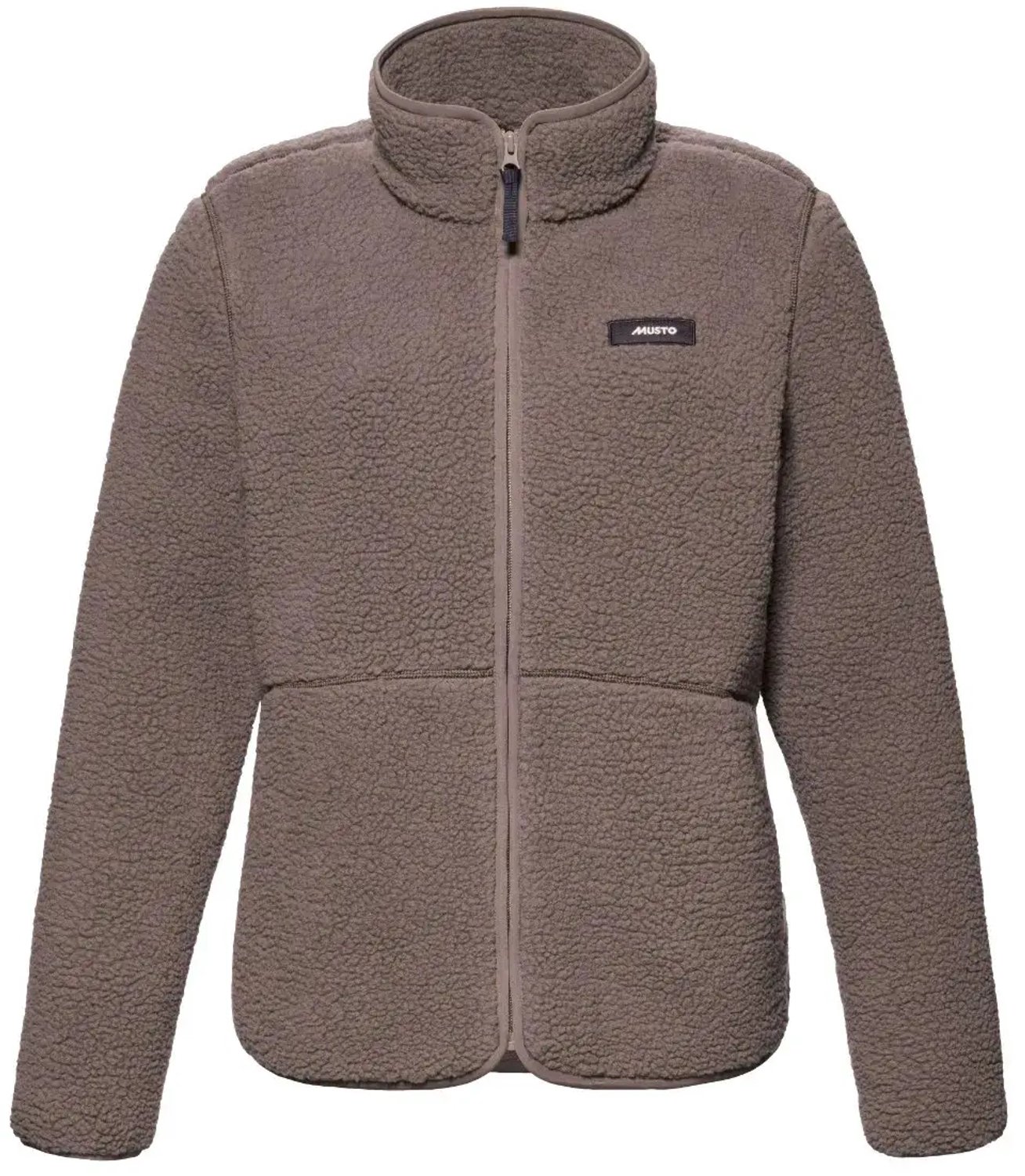 Damesjas Musto Cove Deep Pile Fleece Pruimentruffel