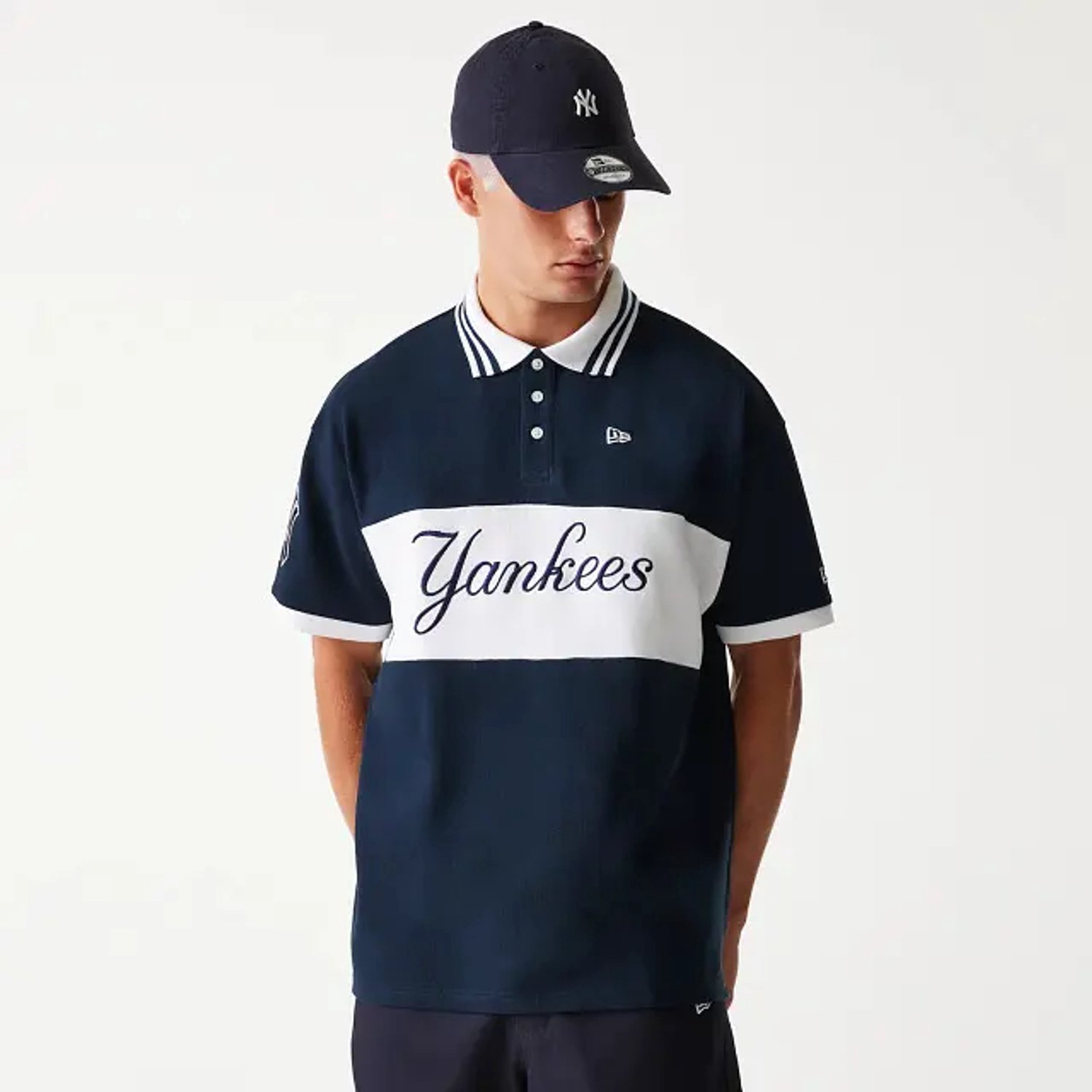 Polo New York Yankees Graphic Blauw