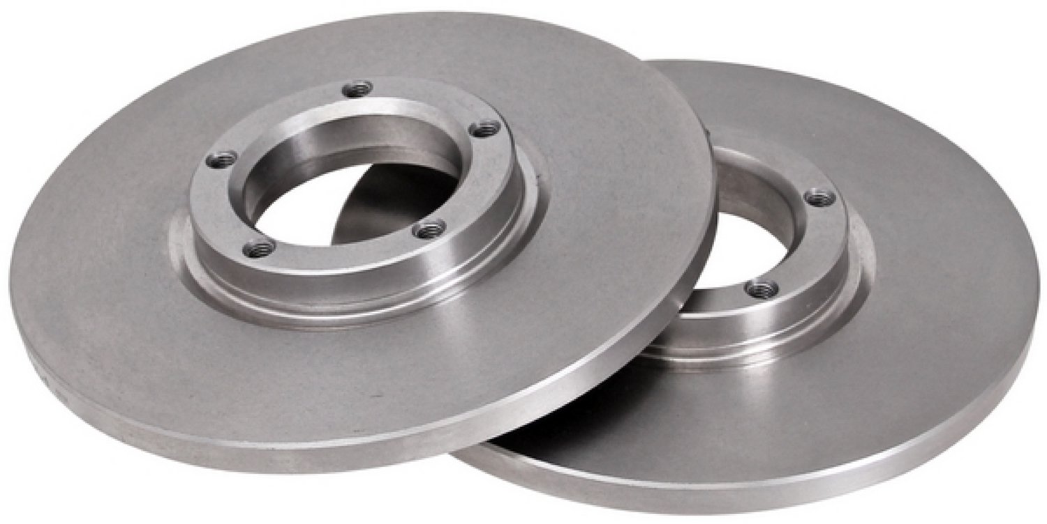 A.B.S. 15814 Remschijven voor of achter, set van 2 - Ford Fiesta Mk6, Transit - 254 mm - massief