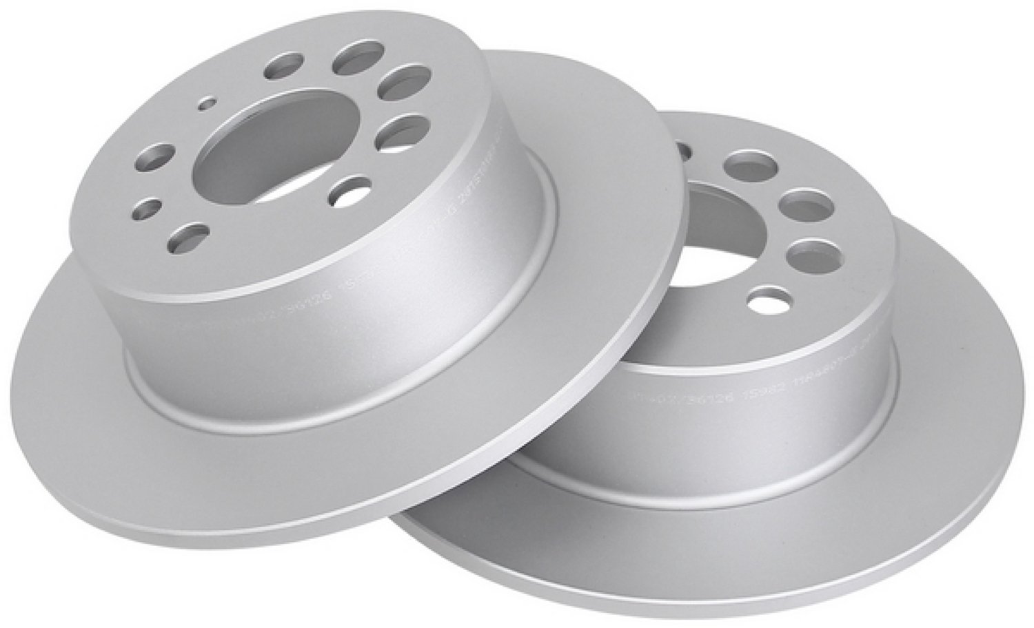 A.B.S. 15917 Remschijven achter, set van 2 - Volvo 940, V90, 740, S90, 760, 960 - 281 mm - massief