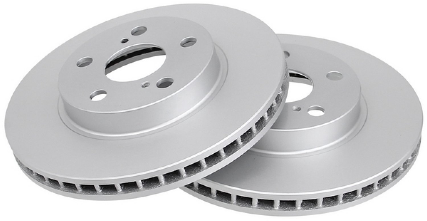 A.B.S. 16301 Remschijven voor, set van 2 - Toyota Prius, Carina, Celica - 255 mm - geventileerd