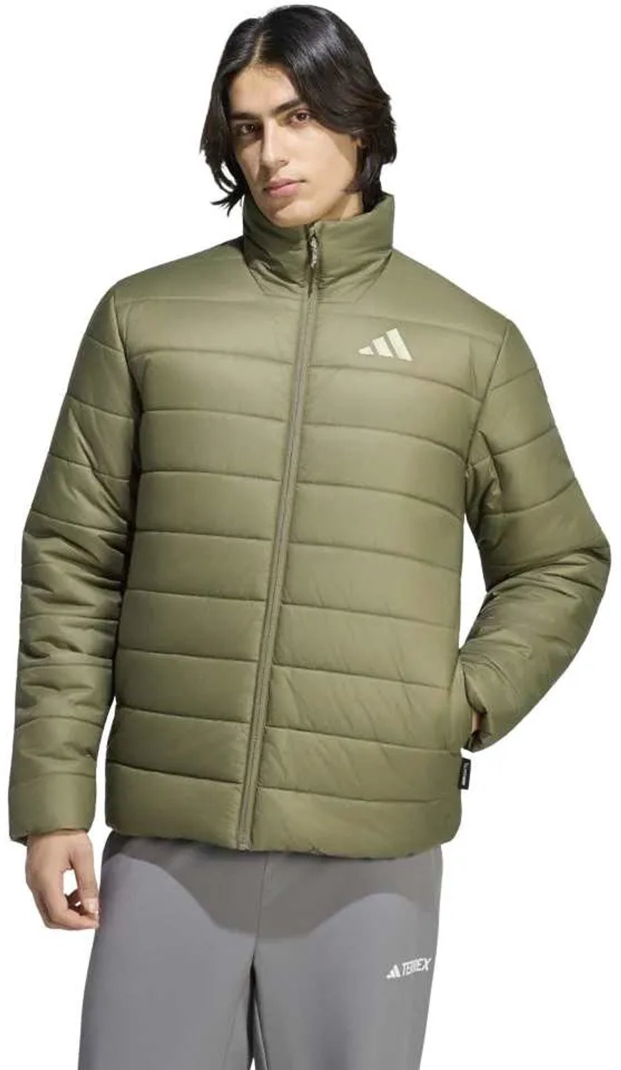 Adidas Terrex Multi Essentials Insulated Jas Man Olijf