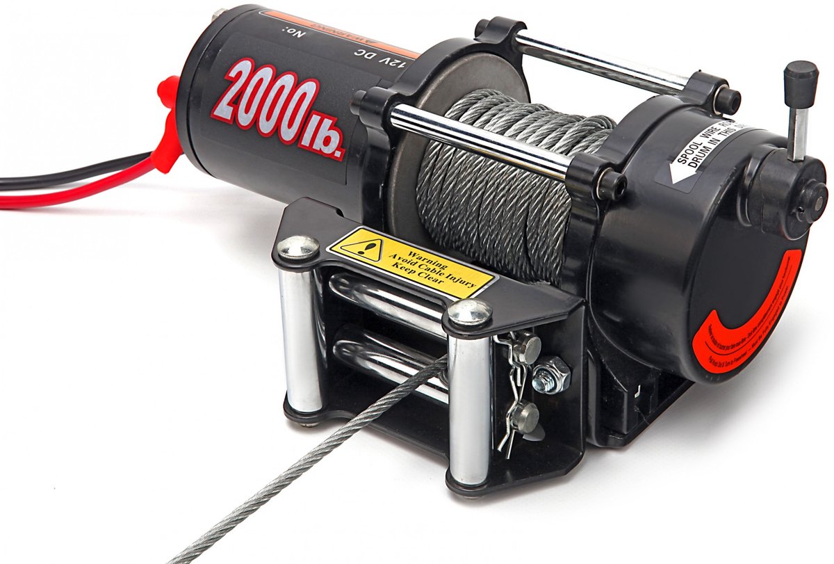 HBM 900 Kg. 12 Volt Bumperlier autolier