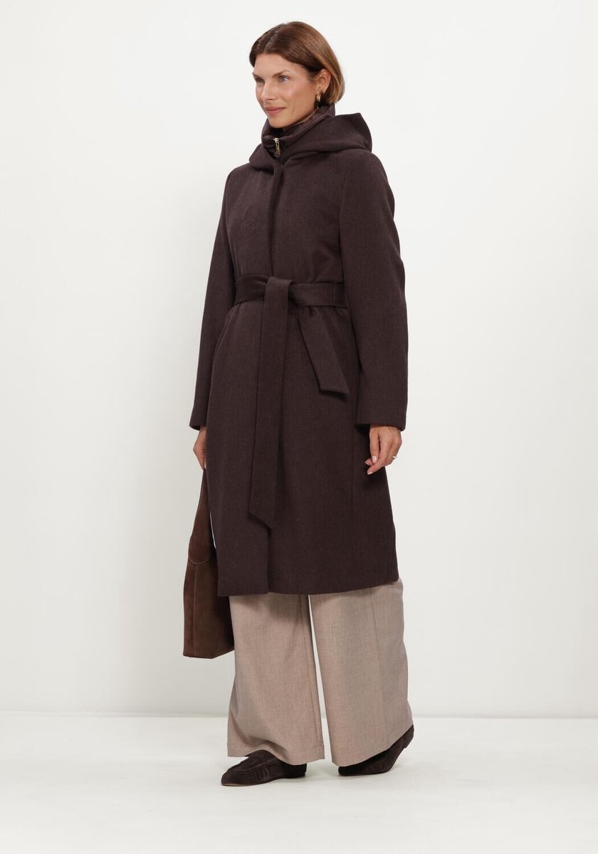 Beaumont Aviva Coat Jassen Dames - Winterjas - Bruin - Maat 38