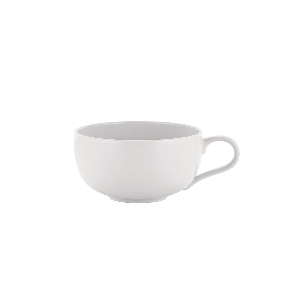 Alessi La Bella Tavola Theekopjes 200ml - 4 stuks, Wit Porselein