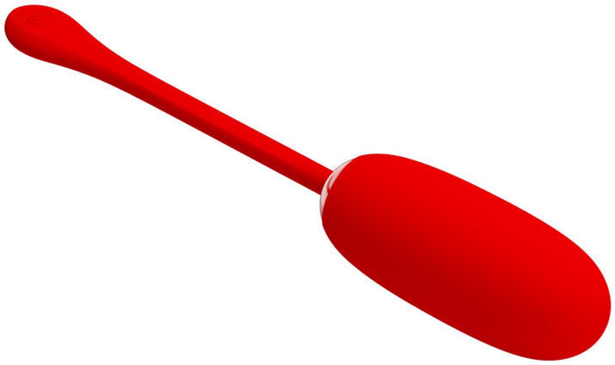 Julius Waterproof Oplaadbare Vibrerende Egg Rood
