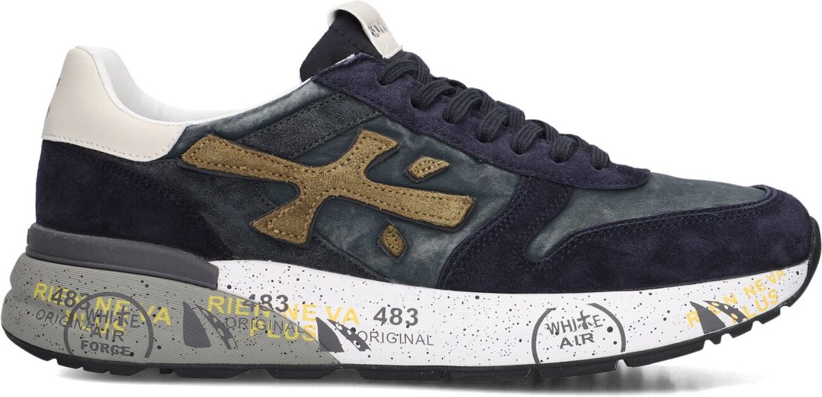 Premiata Mick Sneakers - Suède - Heren - Blauw - Maat 40