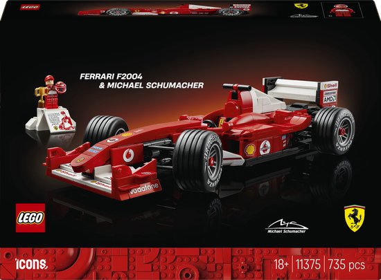 LEGO Icons Ferrari F2004 Michael Schumacher 11375