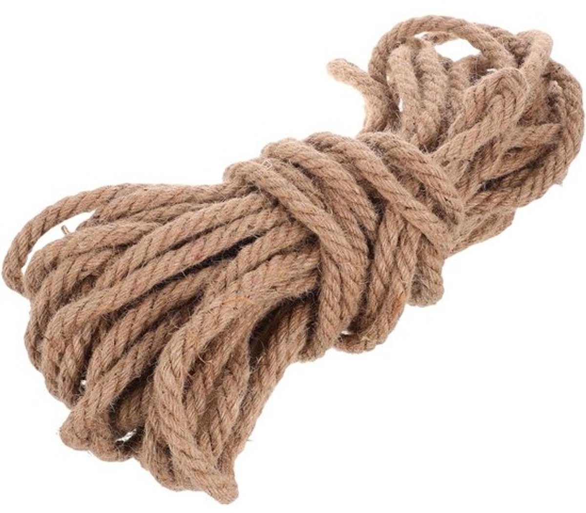 Jute Touw - Hennep Touw - Lading Zekeren - Natuurlijk Materiaal - 20 meter - Bruin