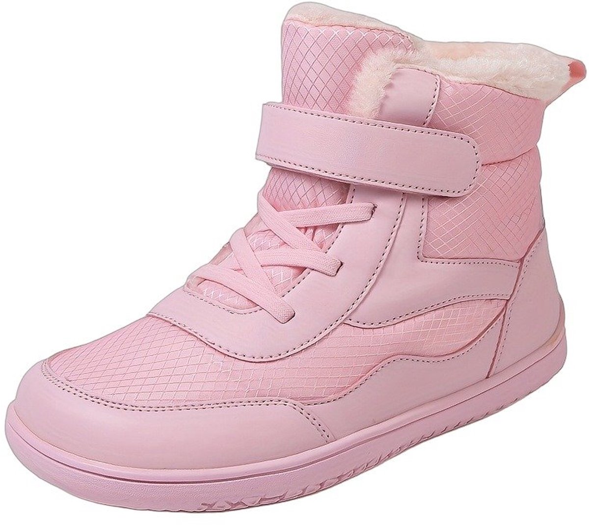 Currero Snowboots Jongens Sneeuwlaarzen Kinderen Winterlaarzen Jongens Gevoerde Winterschoenen Waterdicht Antislip Zool Warm Gevoerd Kinderlaarzen Roze