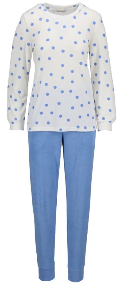 Badstof dames pyjama champagne Ringella - Beige - Maat - 48