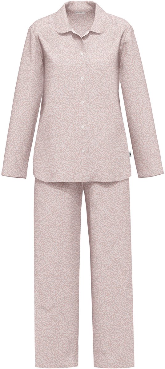 Seidensticker Lange damespyjama bodywear rosa