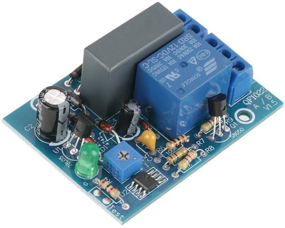 AC 220V Relaismodule - Tijdschakelaar - 10A - 250V - Automatische Schakelaar - 10 Uur - Geschikt voor Diverse Toepassingen