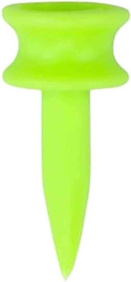Onbreekbare Plastic Golf Tees Kit, Groene Kasteel Tees, Duurzame Trainingstees