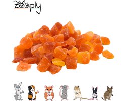 Zooply Papaya - Kruiden & Snacks - 100% natuurlijk - Voor konijnen & cavia's - 300 gram