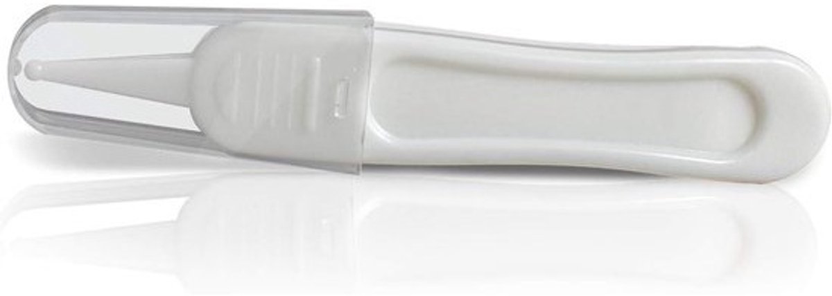 Neuspincet Baby - Baby Pincet - Baby Verzorging - Afgeronde Punt - Niet gespecificeerd - Wit