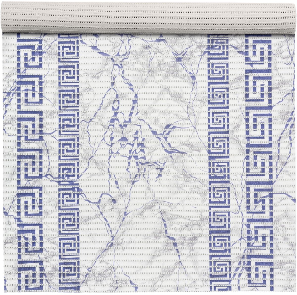 ANRO Badmat Blauw 65x180cm Antislip Douchemat Afwasbaar Sneldrogend