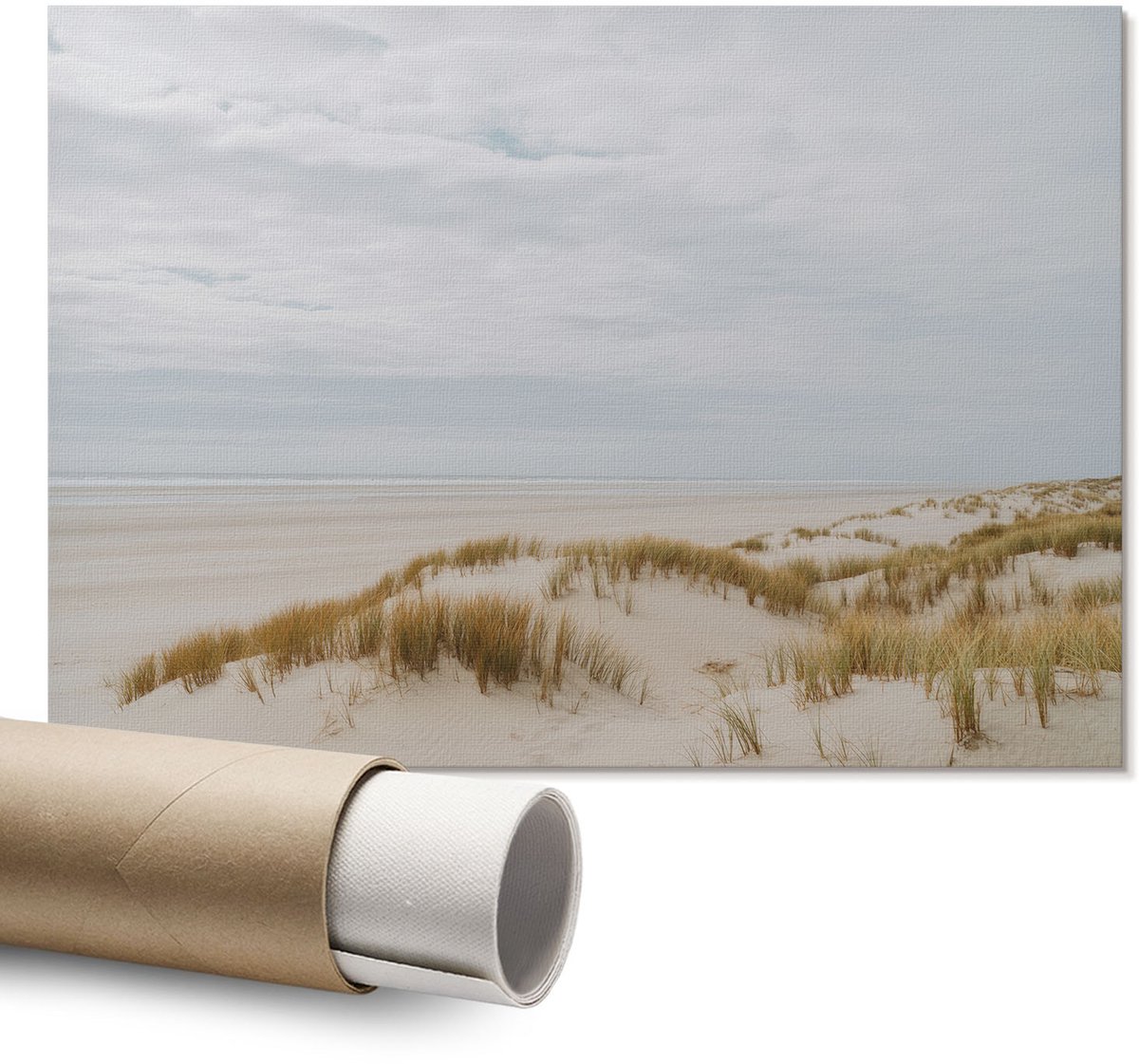 Coloray Polycanvas Wandposter - Een Paard Met Een Kroon, Fotografie - A1 - Bruin Design - Rechthoek - Canvasposter - Woonkamer - Humoristisch