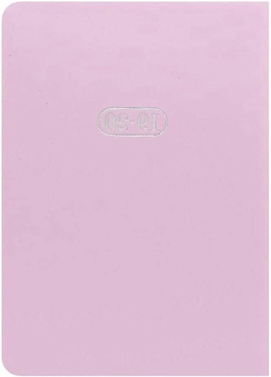 Schoolagenda Pastel A5 - Weekplanner Lila - Afspraken Plannen - 1 Week op 2 Pagina's - A5 - Lila