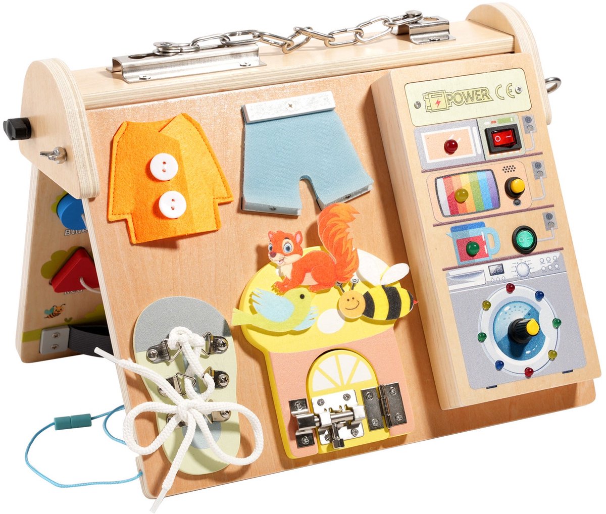 Russle Houten Busyboard 4-zijdig